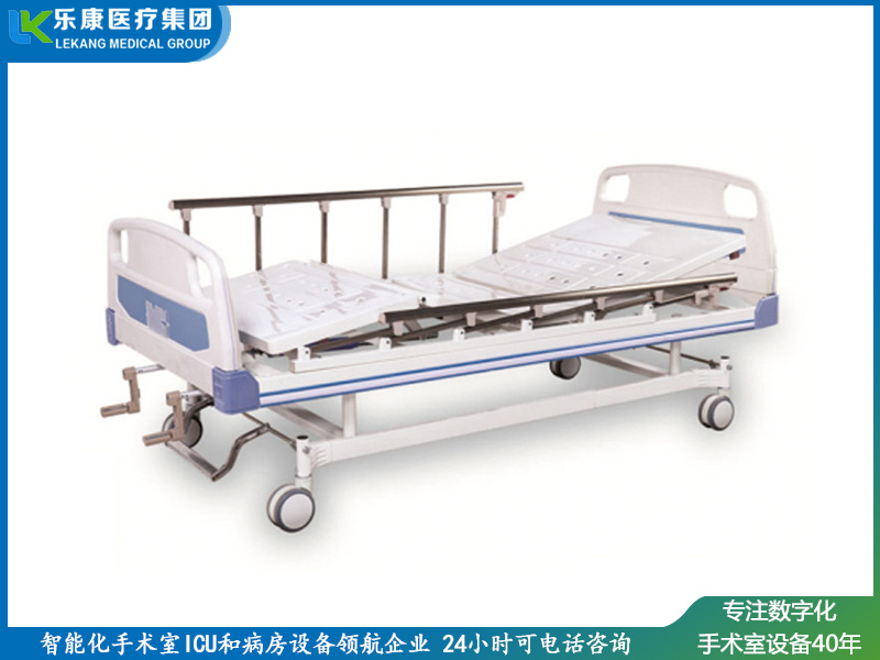 lk-c2 雙搖護理床(中控剎車)