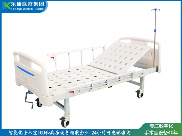 單搖手動護(hù)理床